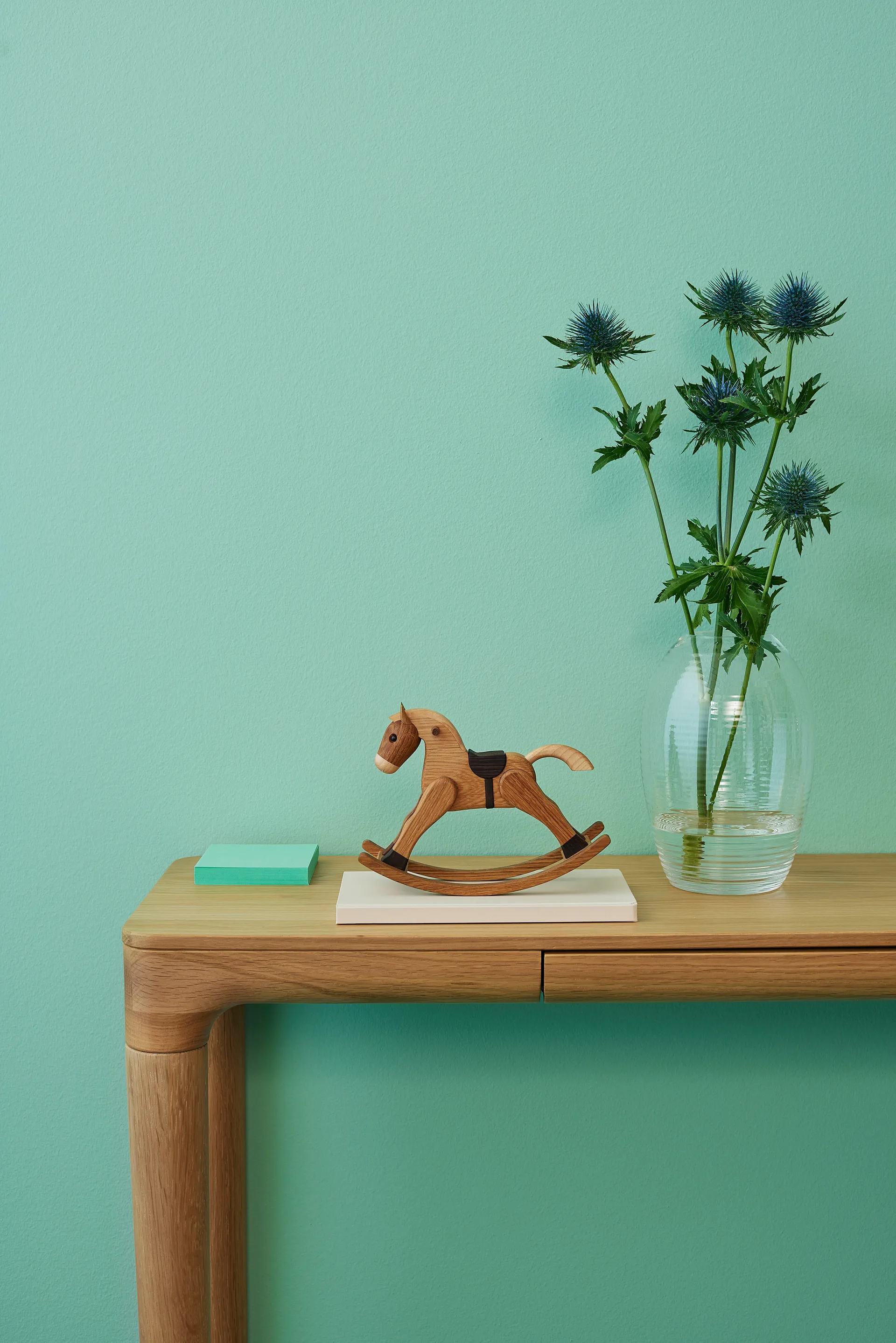 The Rocking Horse dekorasjon 13,5 cm, Eik, 13,5 cm Spring Copenhagen