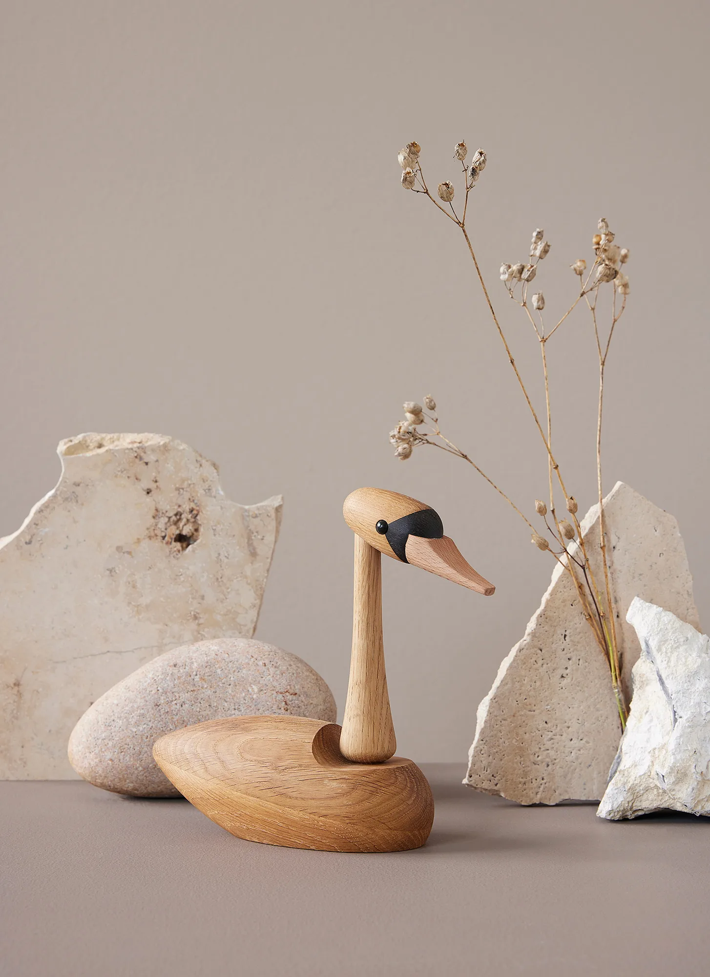 The Swan svane dekorasjon, Eik Spring Copenhagen