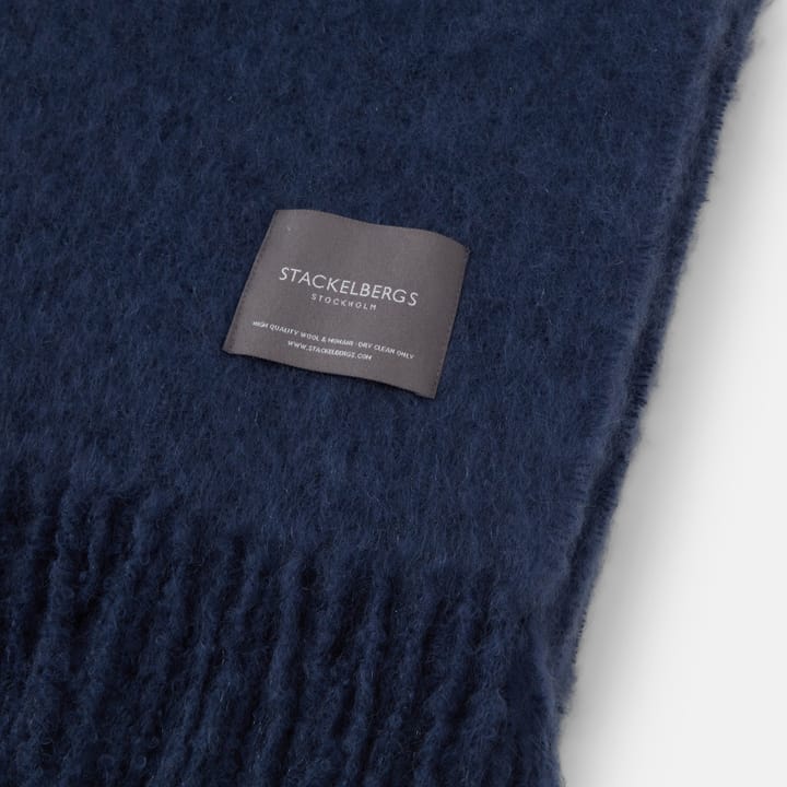 Mohair pledd, Denim dark blue Stackelbergs
