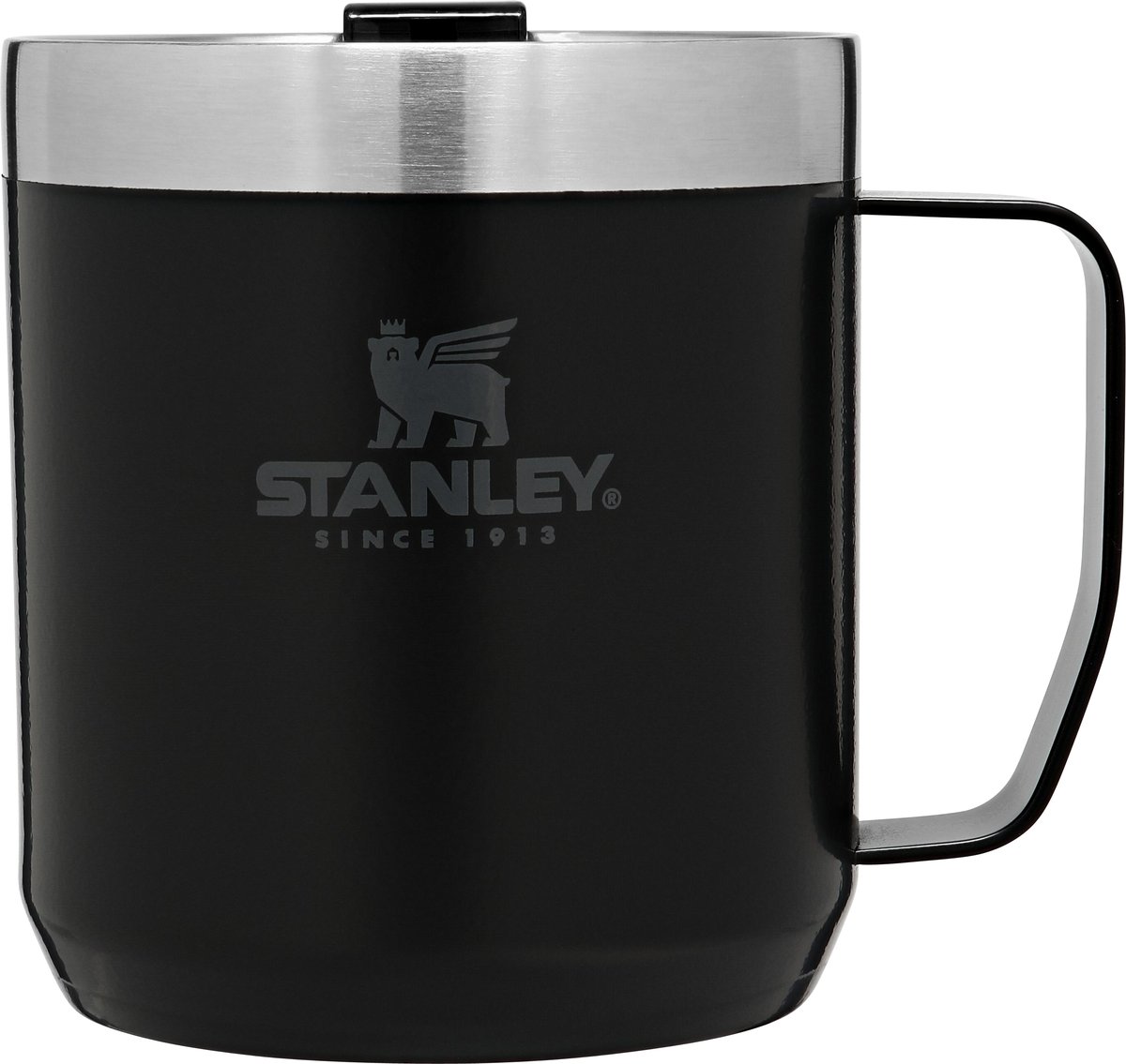 Stanley Termokopp camp krus 0,35 l Mattsvart | Skandinavisk Design | Termokopper | Svart