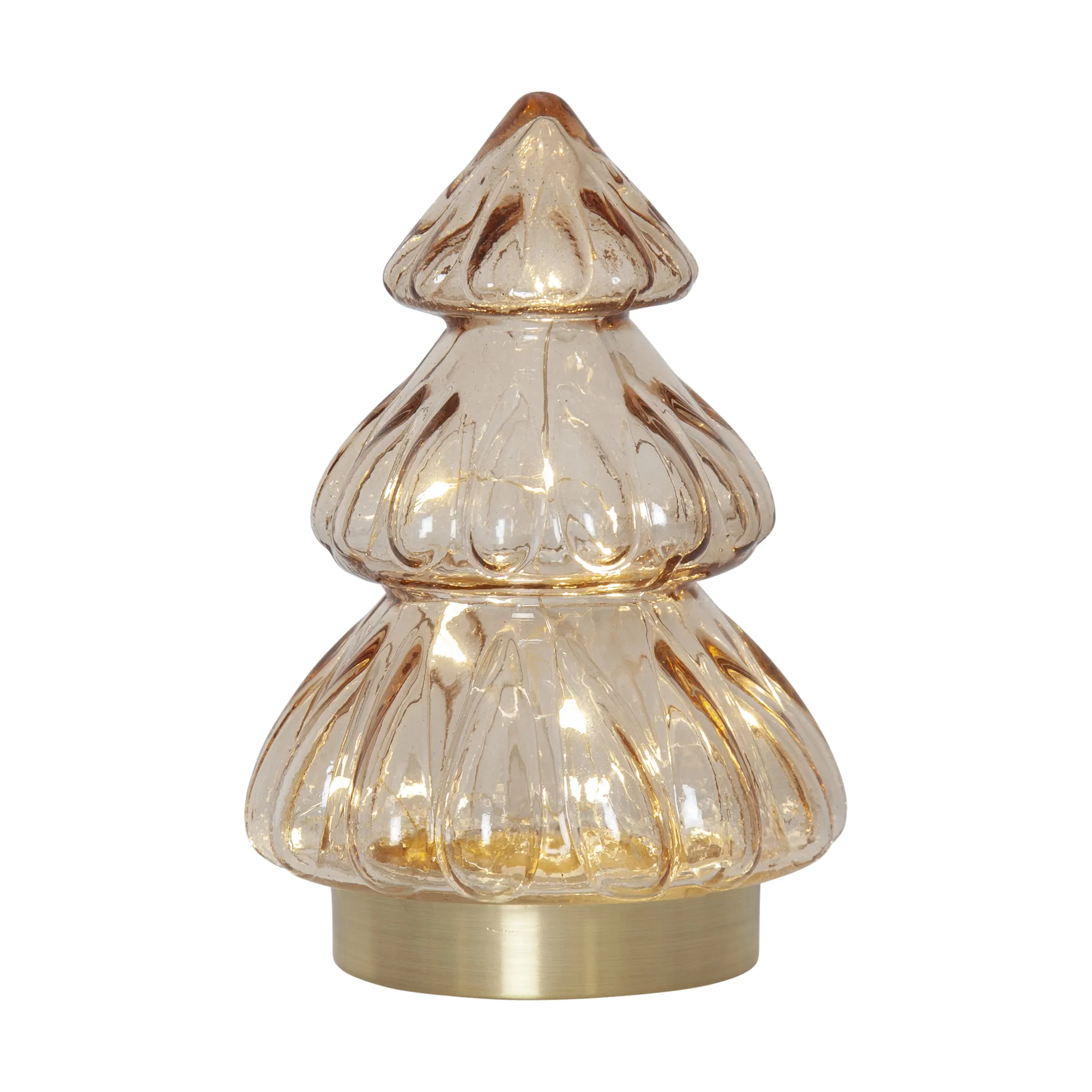 Abete borddekorasjon julelys 18 cm, Beige Star Trading