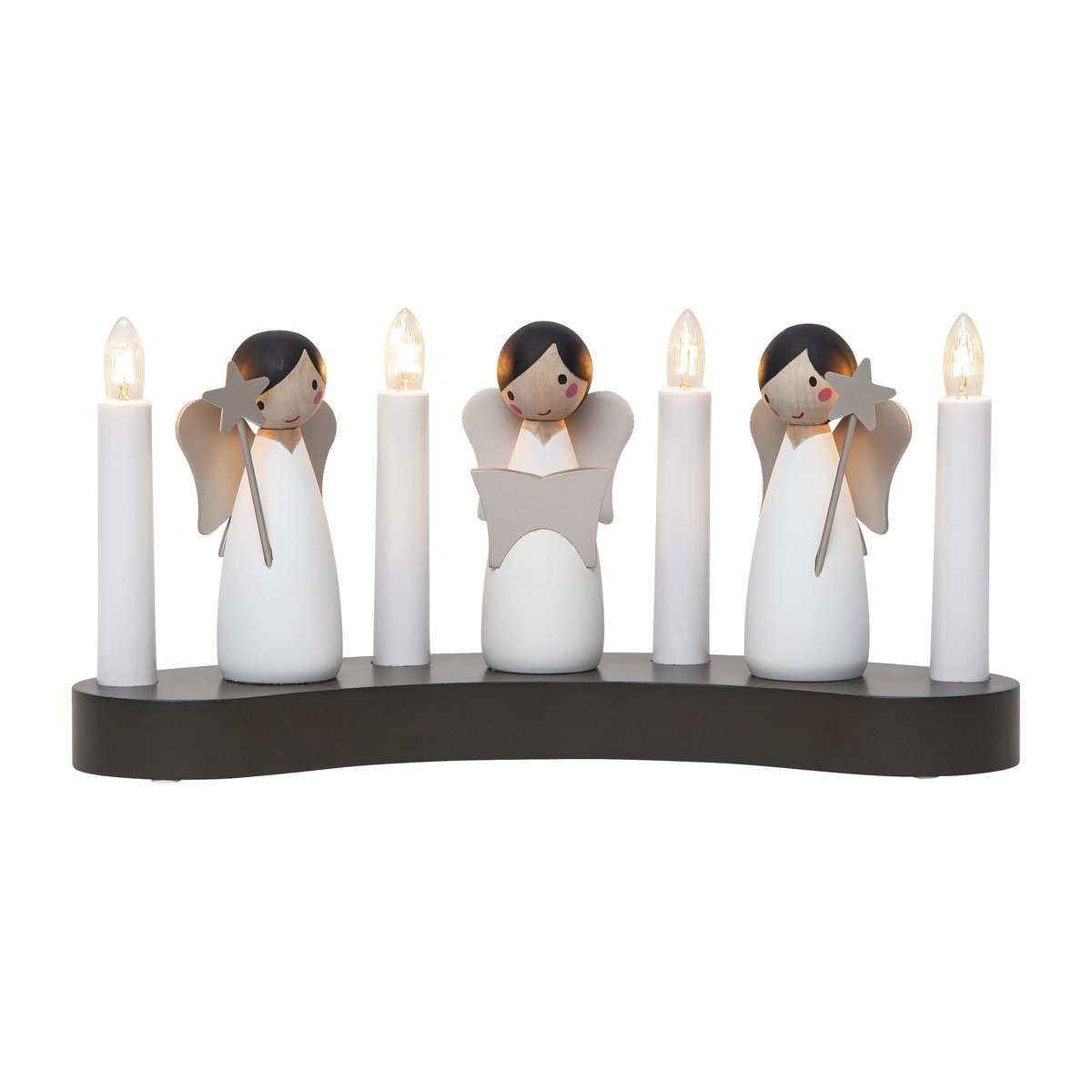 Star Trading Angel choir adventslysestake Hvit