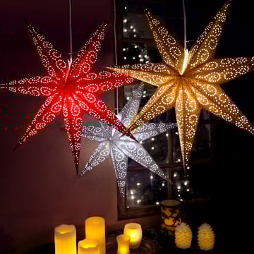 Antique adventsstjerne 60 cm - gull - Star Trading