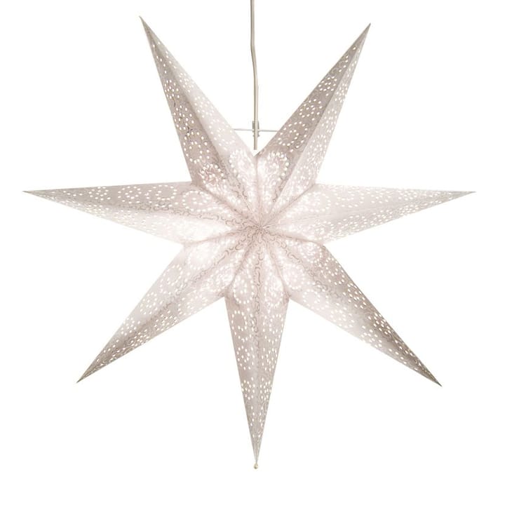 Antique adventsstjerne 60 cm - hvit - Star Trading