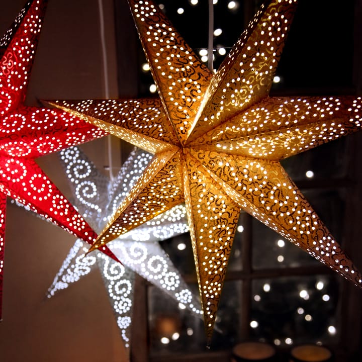 Antique adventsstjerne 60 cm, hvit Star Trading