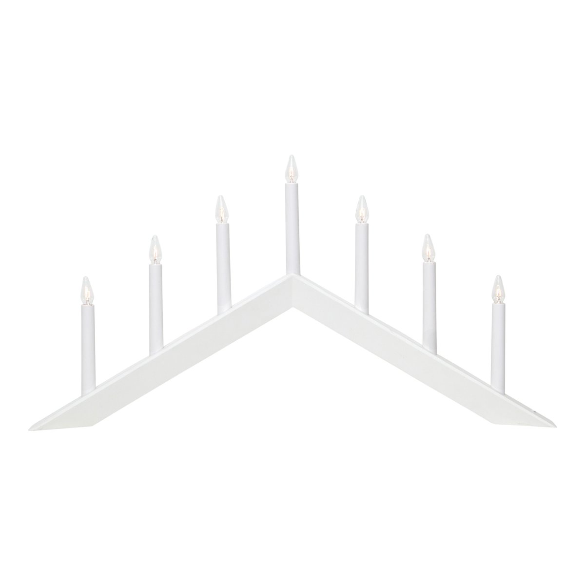 Star Trading Arrow lysestake 36 cm Hvit