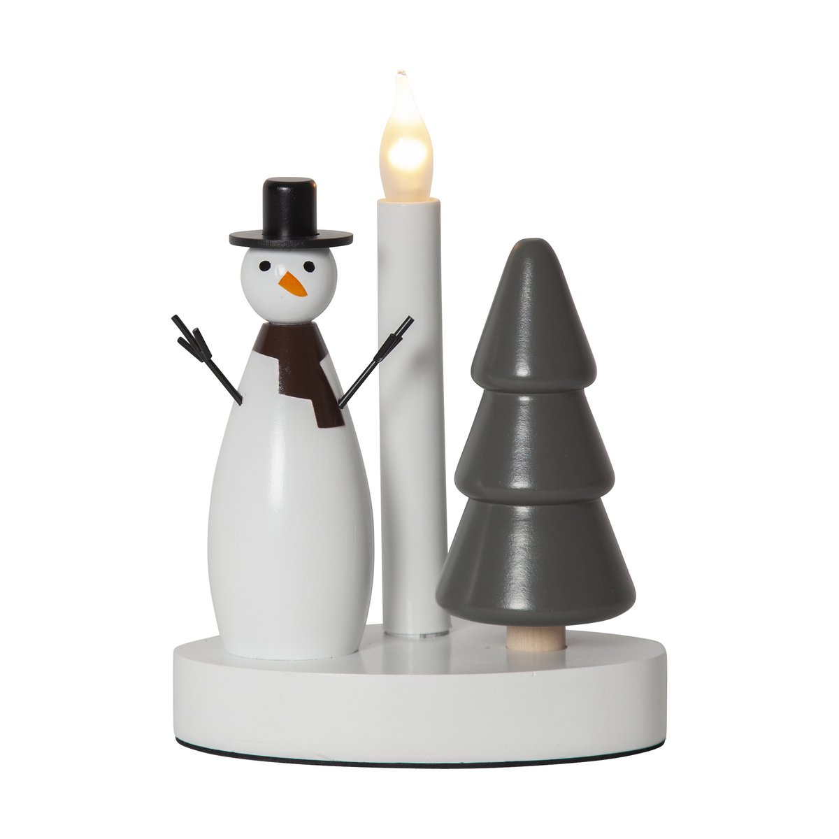 Star Trading Christmas Joy lysestake Snømann