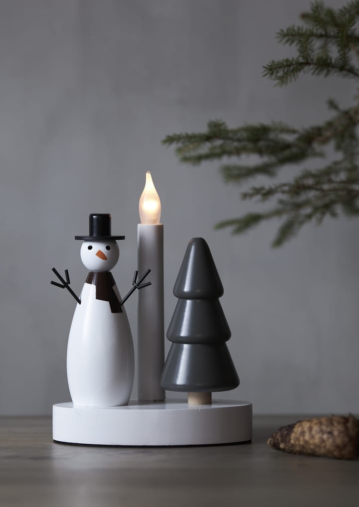 Christmas Joy lysestake, Snømann Star Trading
