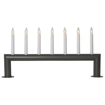 Circum adventlysestake lav 29 cm - Mørkegrå - Star Trading