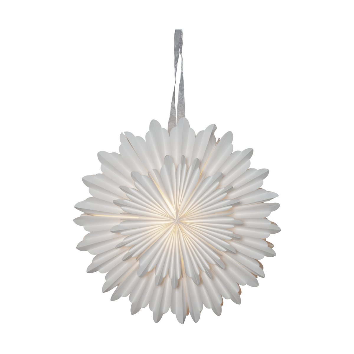 Star Trading Crystal papirstjerne Ø55 cm Hvit