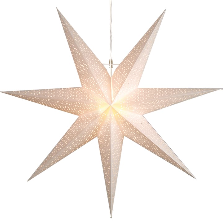 Dot adventsstjerne 100 cm - Hvit - Star Trading