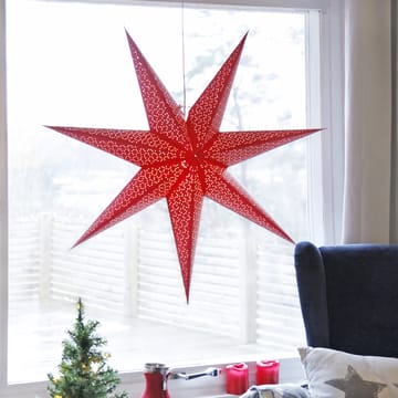Dot adventsstjerne 100 cm - Rød - Star Trading