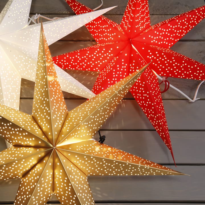 Dot adventsstjerne 70 cm, Rød Star Trading