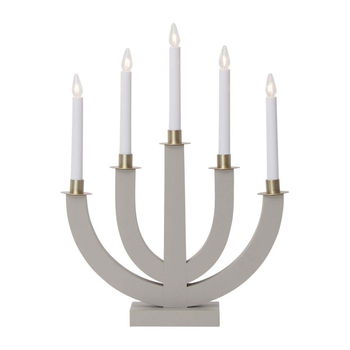 Star Trading Eli adventslysestake Beige