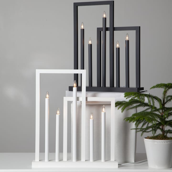 Frame adventslysestake, Grå Star Trading
