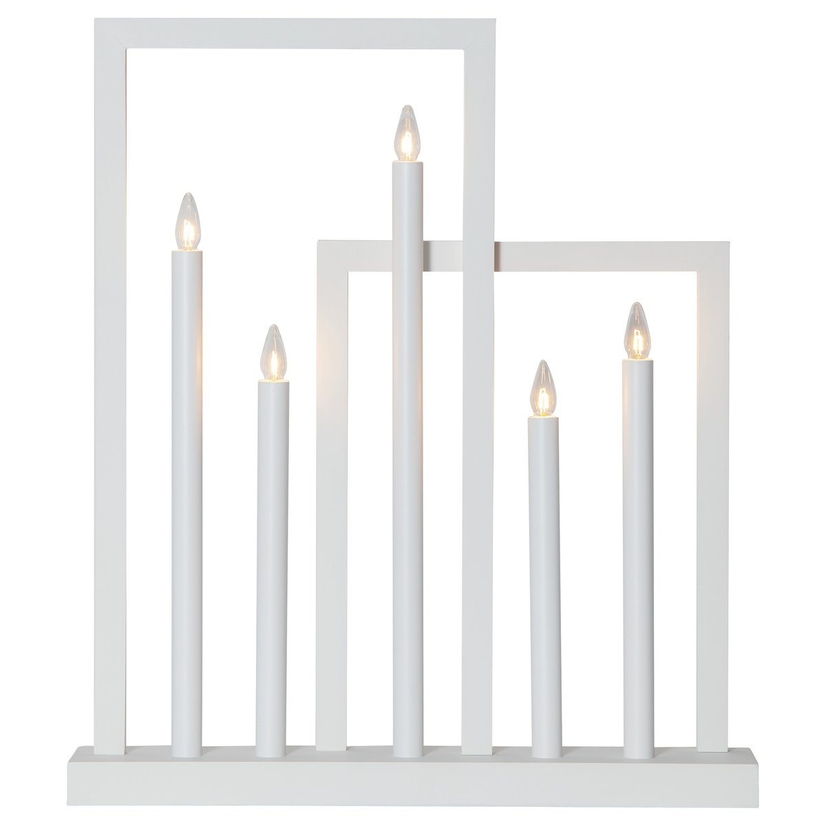 Star Trading Frame adventslysestake Hvit