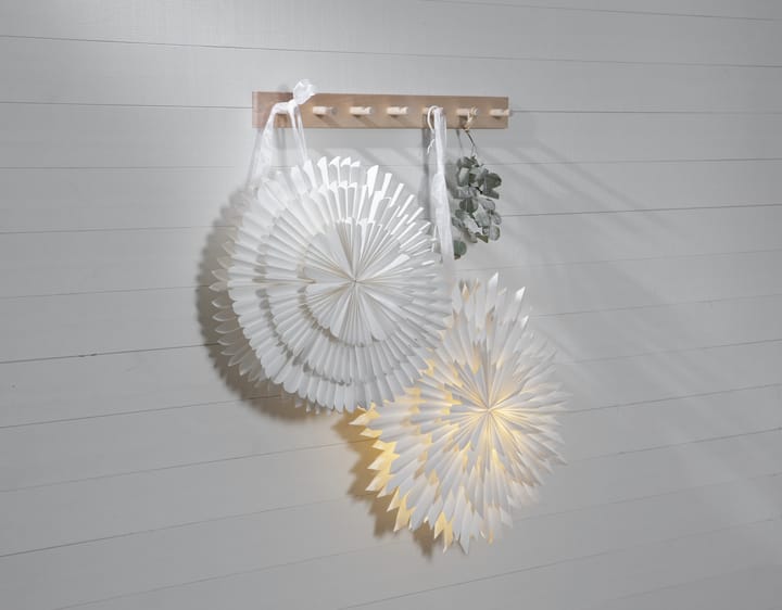 Frost adventsstjerne Ø 50 cm, Hvit Star Trading