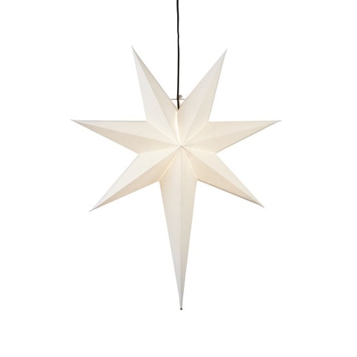 Star Trading Frozen adventsstjerne 65 cm Hvit