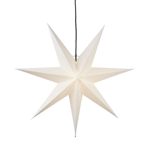 Frozen adventsstjerne 70 cm - hvit - Star Trading