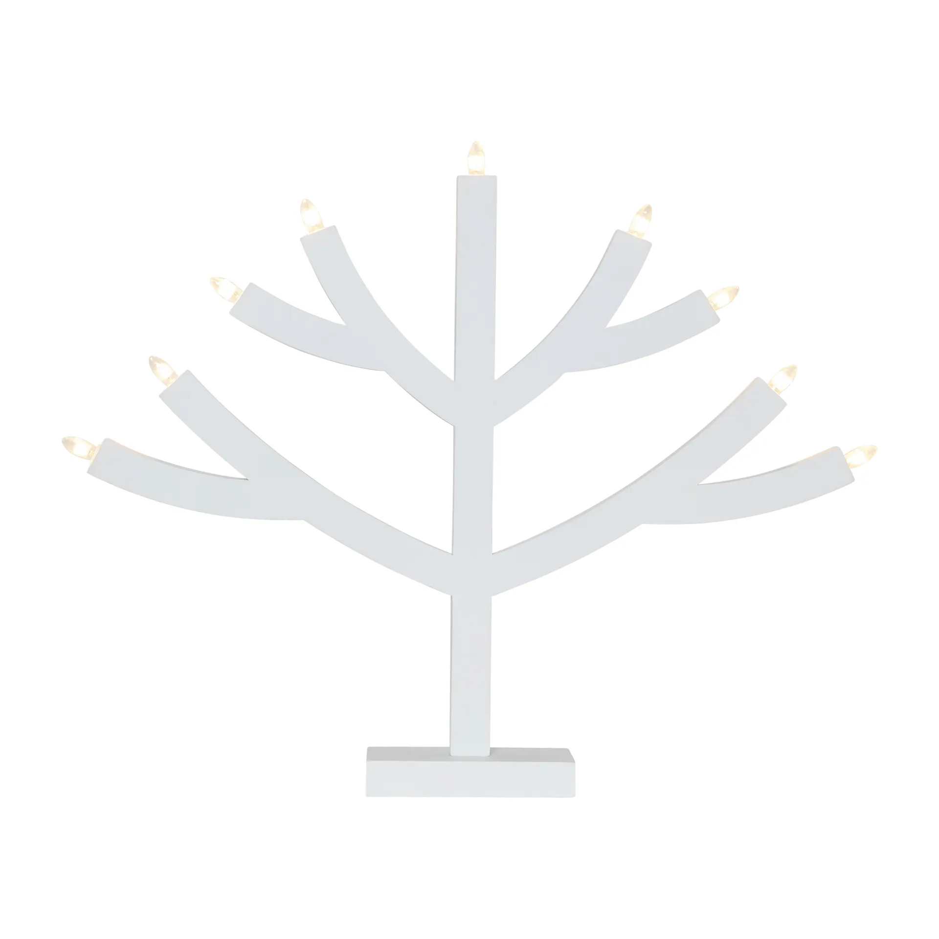 Grene adventslysestake, Hvit Star Trading