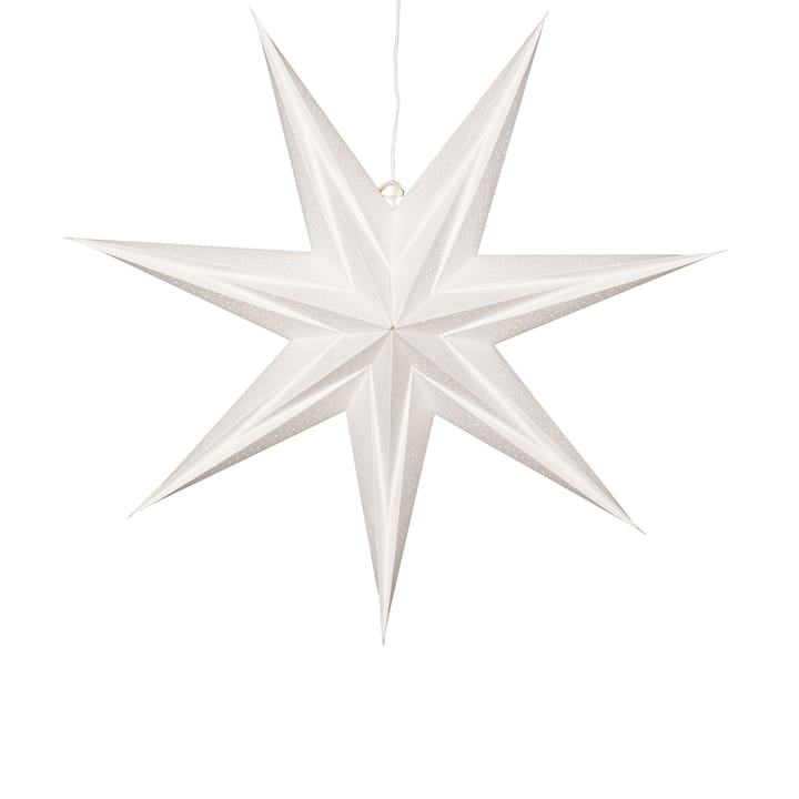 Holly papirstjerne 60 cm - Hvit - Star Trading