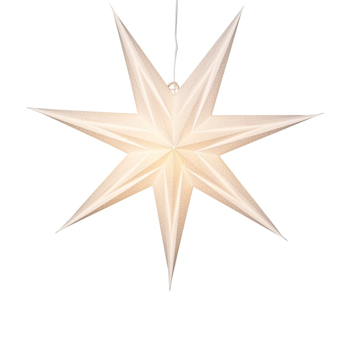 Holly papirstjerne 60 cm, Hvit Star Trading