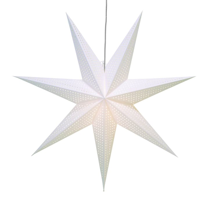 Huss adventsstjerne 60 cm - hvit - Star Trading