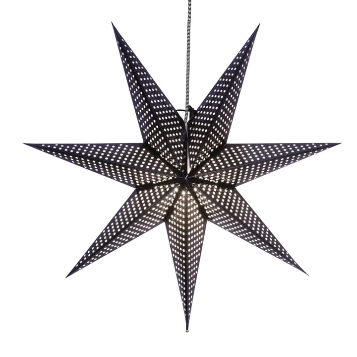 Huss adventsstjerne 60 cm, svart Star Trading
