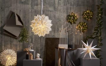 Ice adventsstjerne Ø 50 cm - Hvit - Star Trading