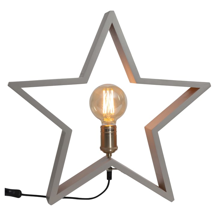 Lysekil adventsstjerne bord 48 cm, Beige Star Trading