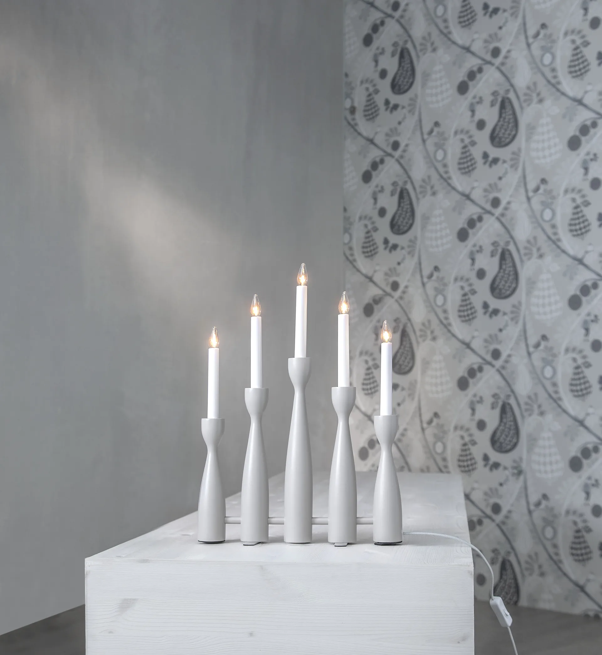 Midja 2.0 adventslysestake, elefant Star Trading