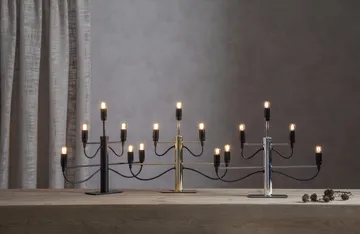 Milano 5 lysestake 46cm - Krom - Star Trading