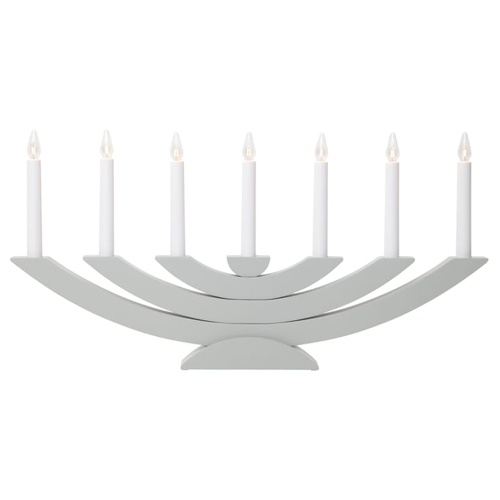 Navida adventslysestake - Grå - Star Trading
