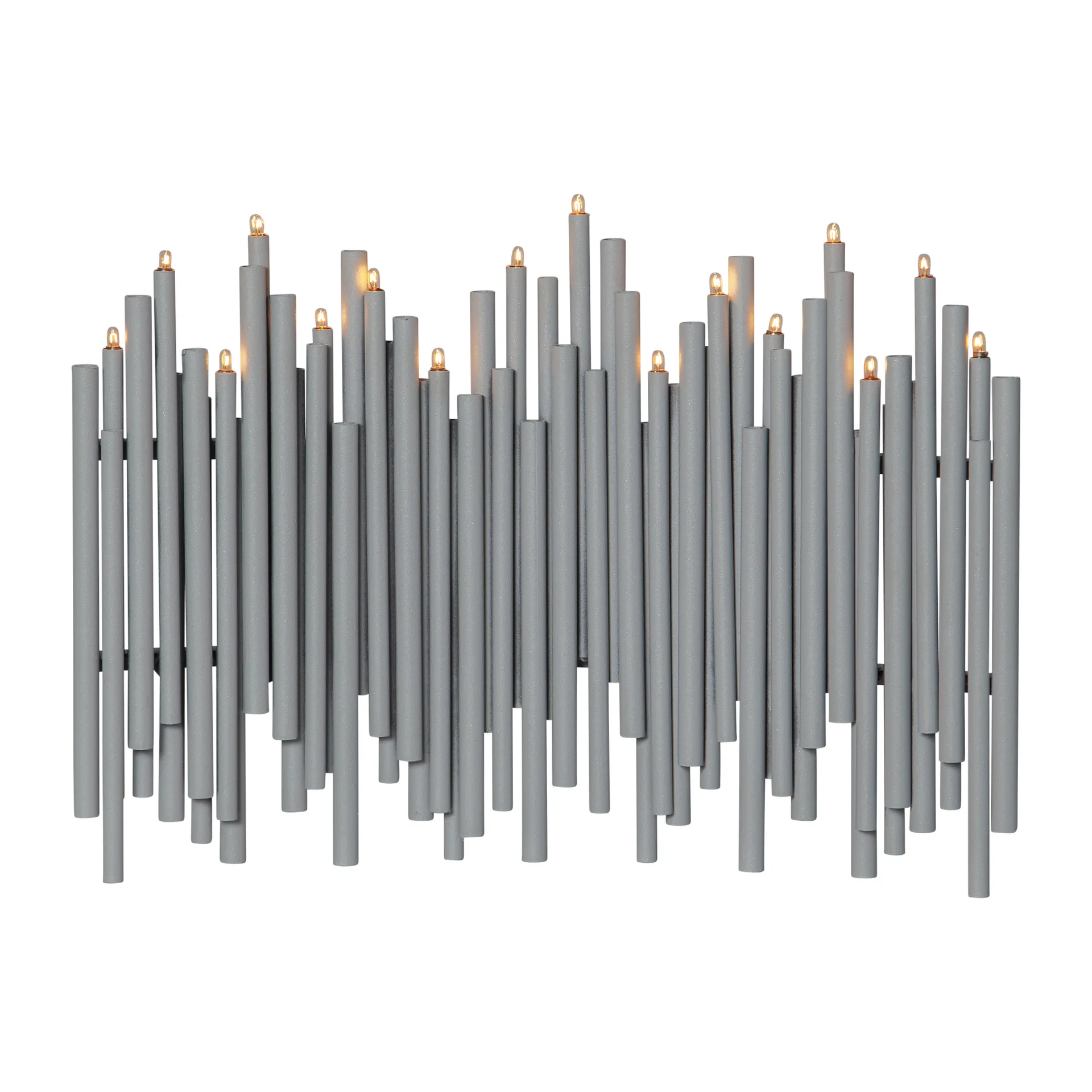 Note adventslysestake 25x35 cm, Grå Star Trading