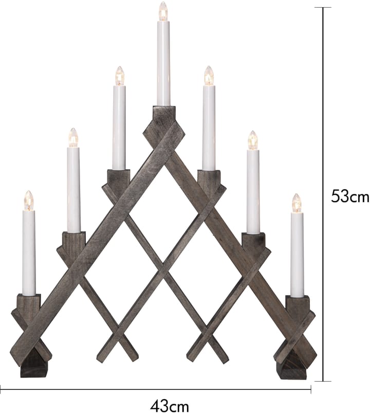 Rut 7 trelysestake 43 cm, Brun Star Trading