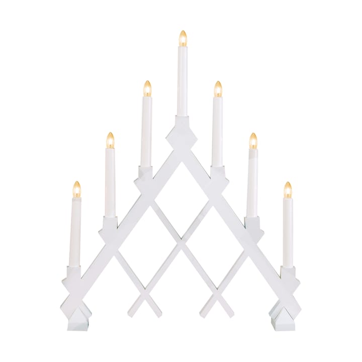 Rut 7 trelysestake 43 cm - Hvit - Star Trading