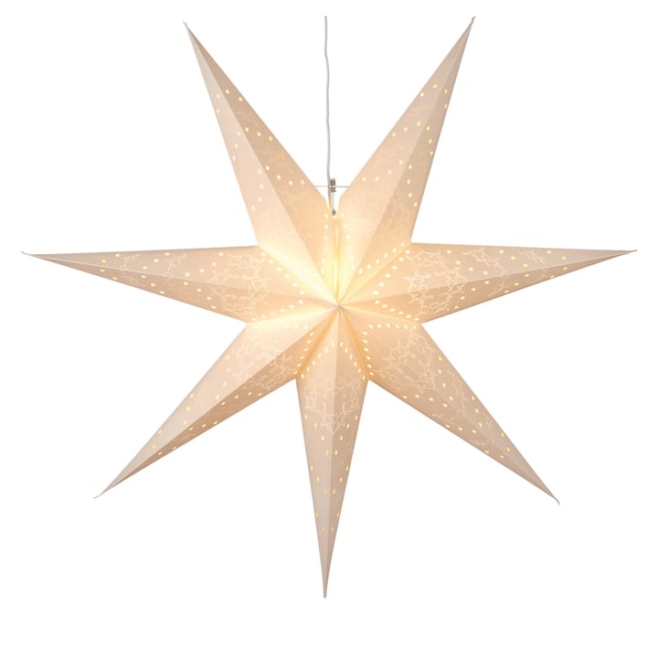 Sensy adventsstjerne 70 cm - Hvit - Star Trading