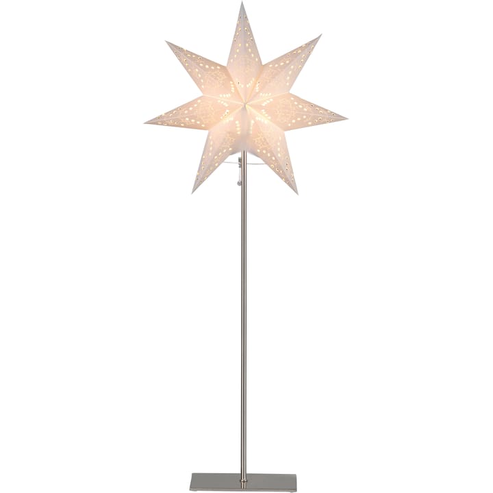 Sensy adventsstjerne på fot 83 cm - Hvit - Star Trading
