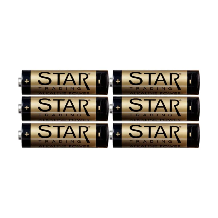 Star Trading batteri 6-pakning, AA Star Trading