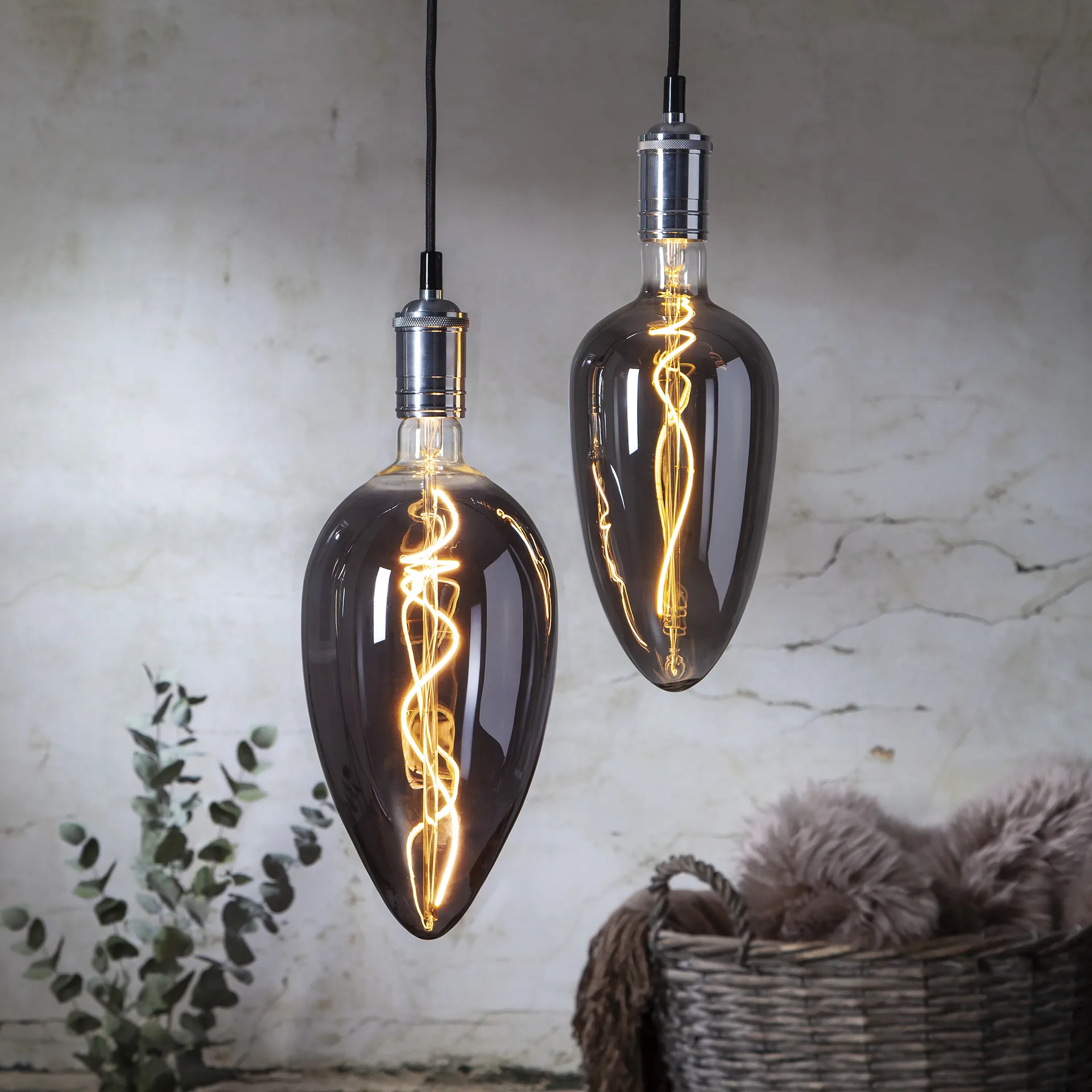 Star Trading E27 lyskilde, industriell vintage, 33 cm, 2200K Star Trading