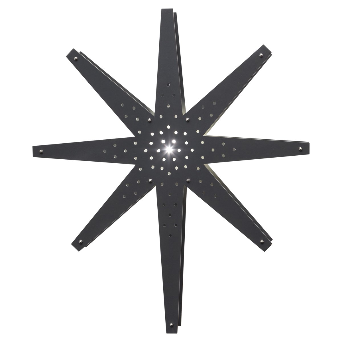 Star Trading Tall adventsstjerne 60x70 cm Grafittgrå