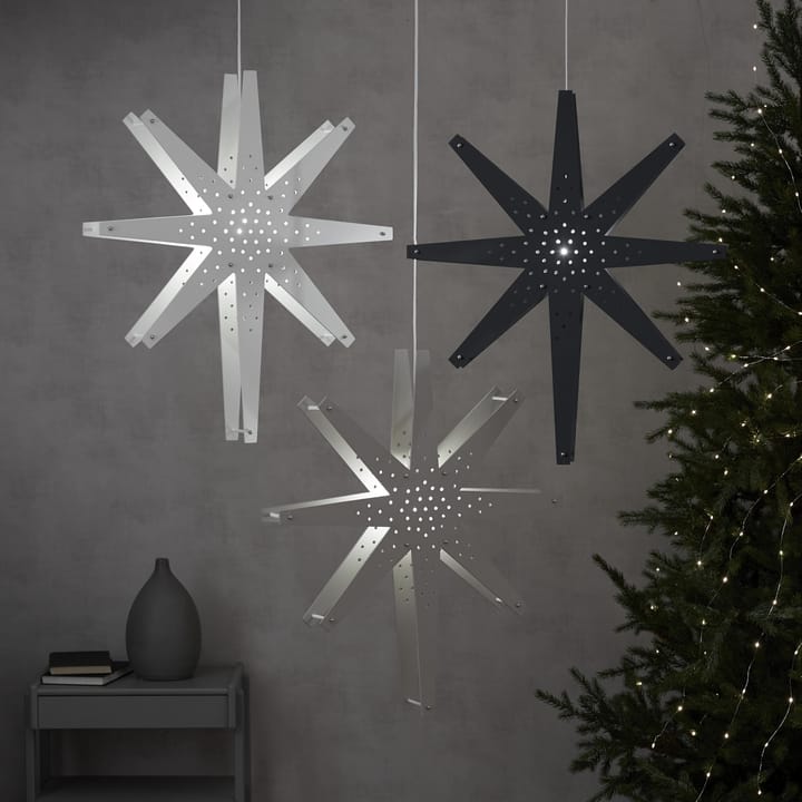 Tall adventsstjerne 60x70 cm, Grafittgrå Star Trading