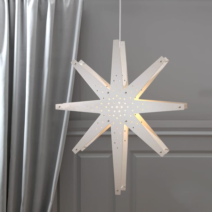 Tall adventsstjerne 60x70 cm - Hvit - Star Trading