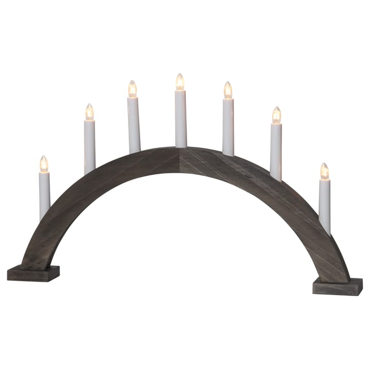 Trapp adventslysestake bue - Brun - Star Trading