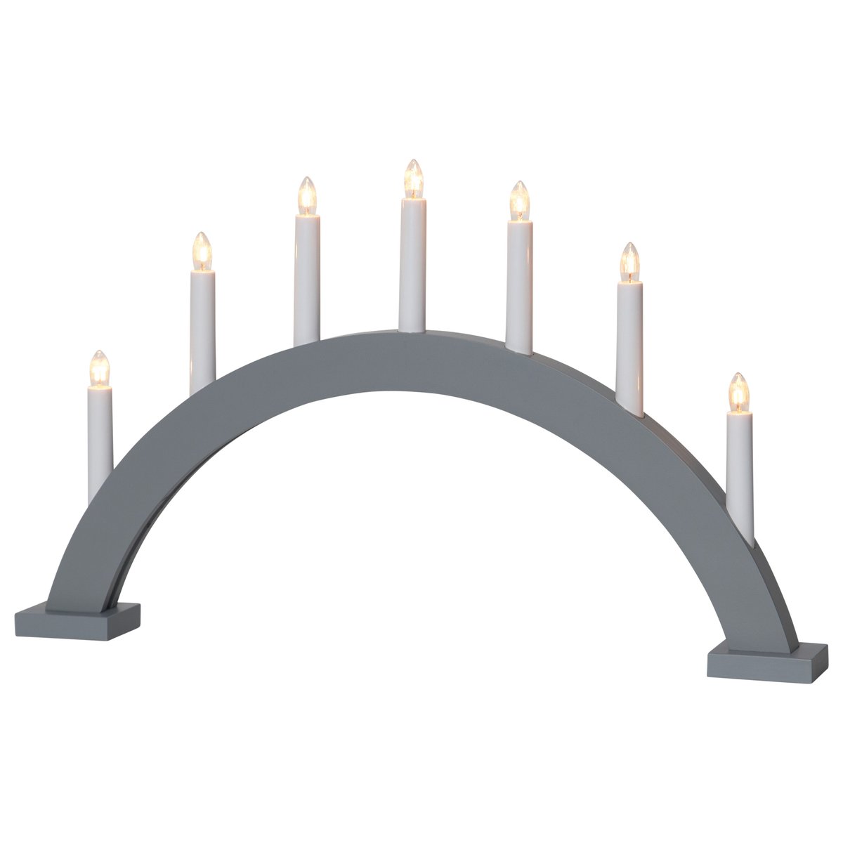 Trapp Adventsstake bue Grå
