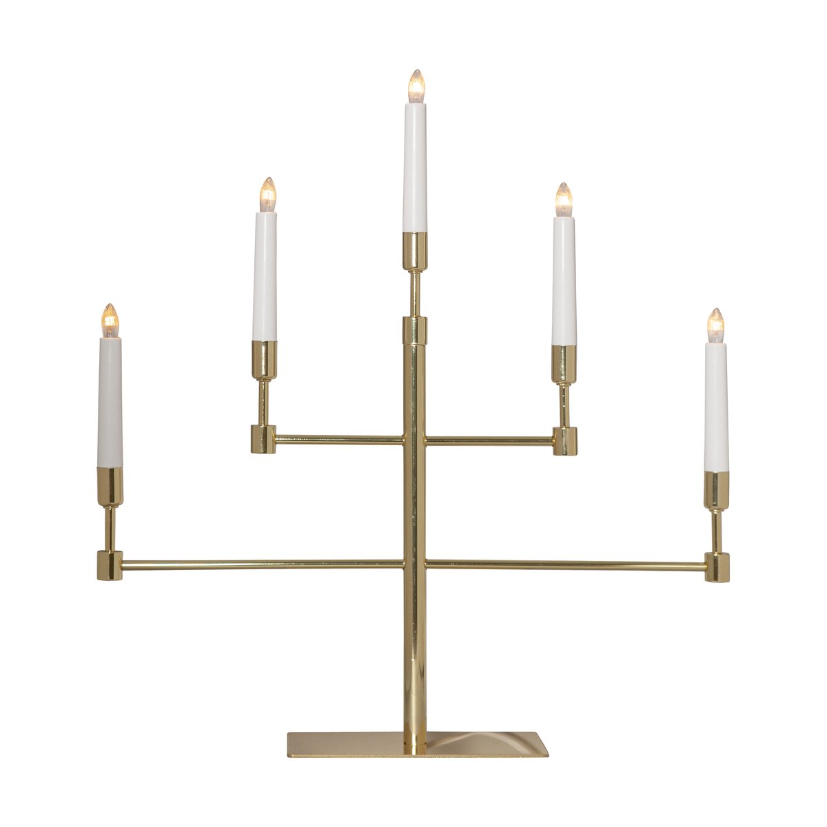 Lysestake Vide høyde 53 cm Brass