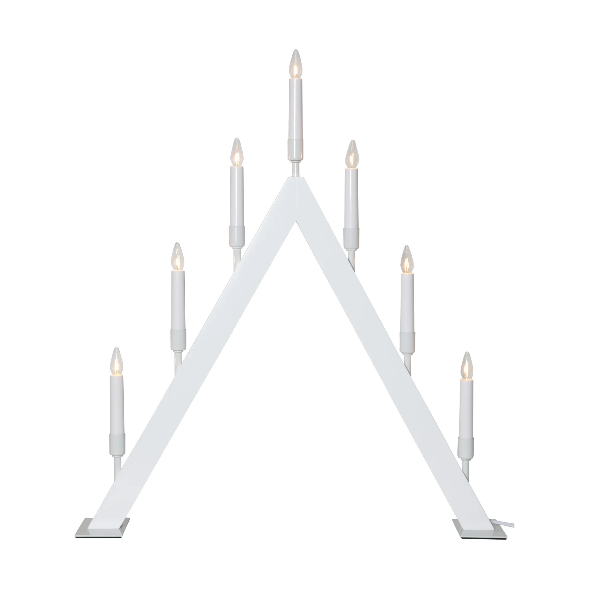 Vind A adventslysestake, Hvit Star Trading