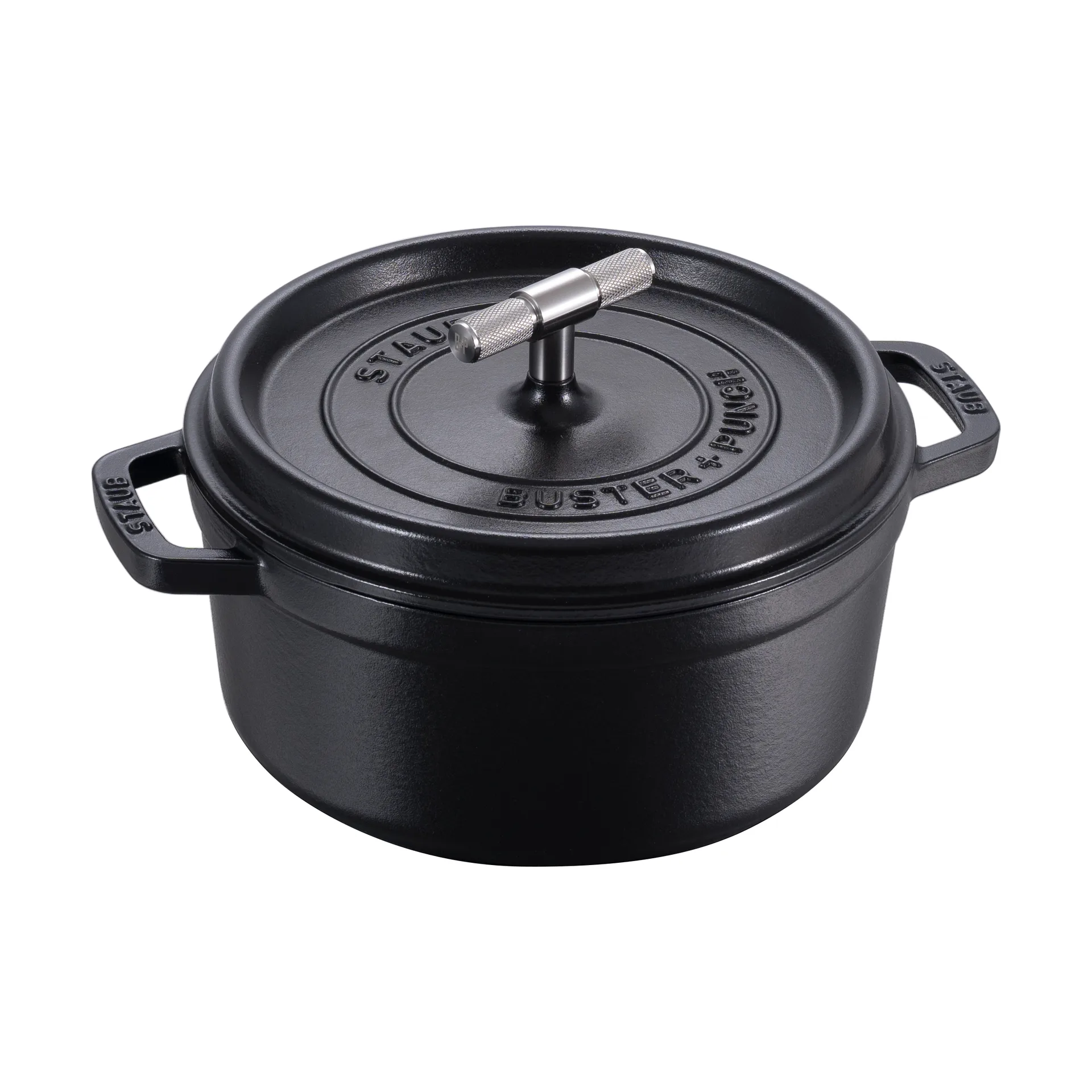 Buster & Punch gryte støpejern rustfritt stål, 3,7 L STAUB