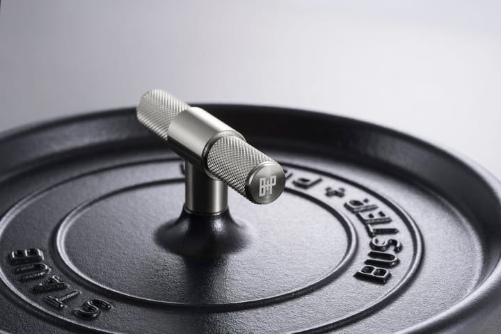 Buster & Punch T-formet knott 8 cm, Rustfritt stål STAUB