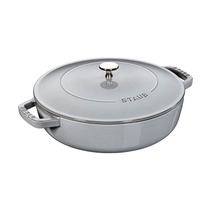 Chistera kasserolle Ø28 cm 3,7 L - Grå - STAUB